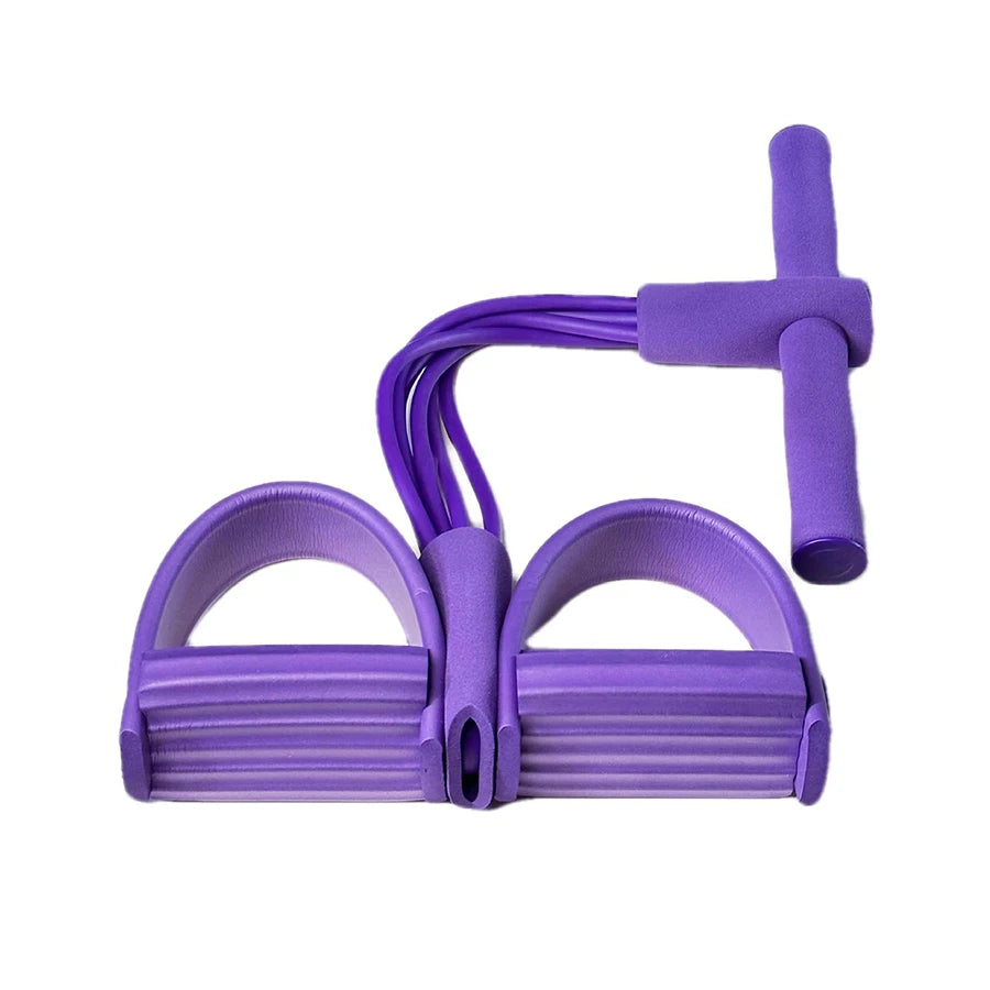 6-Tube Resistance Band: Full-Body Workout & Slimming Training